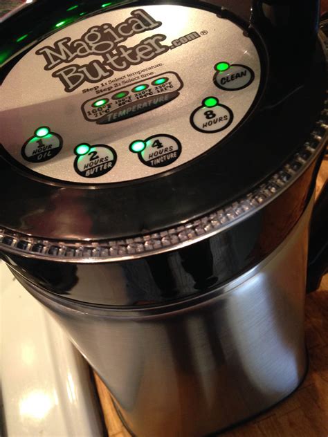 Exploring different methods of decarboxylation: Magic butter machine edition